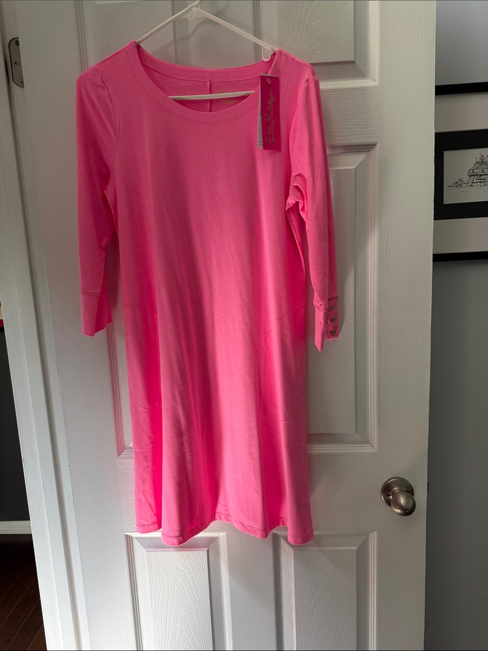 Lilly Pulitzer Hot Pink Shift Dress